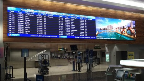 Hawaii Airport Digital Display | We Are More | Maui, Hawaii